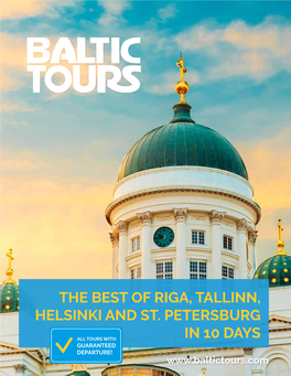 The Best of Riga, Tallinn, Helsinki and St