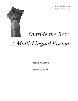 Outside the Box: a Multi-Lingual Forum