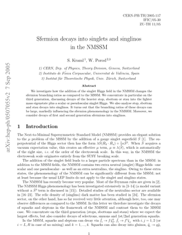 Sfermion Decays Into Singlets and Singlinos in the NMSSM