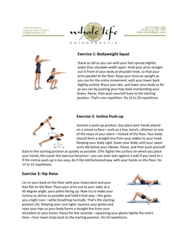 Incline Push-Up Exercise 3