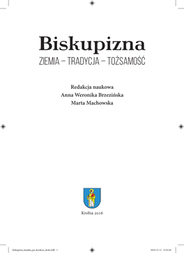 Biskupizna ZIEMIA – TRADYCJA – TOŻSAMOŚĆ