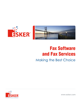 Fax Software and Fax Services Making the Best Choice