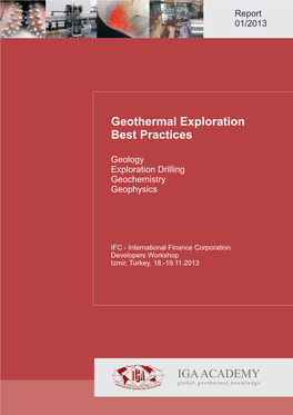 Geothermal Exploration Best Practices IGA ACADEMY