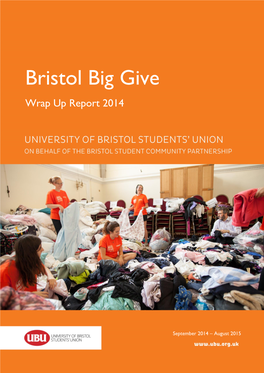 Bristol Big Give Wrap up Report 2014