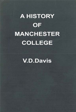 A History Manchester College