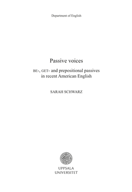 Passive Voices