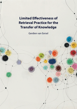 Limited E Ectiveness of Retrieval Practice for the Transfer of Knowledge