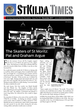 The Skaters of St Moritz: Pat and Graham Argue