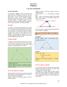 MSG.09.Plane Geometry.Pdf