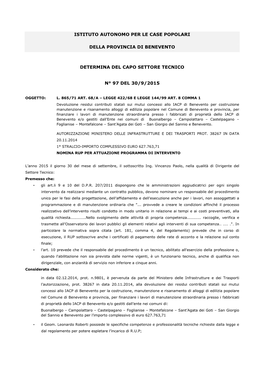 Determina 97 2015 Nomina Rup Roberti