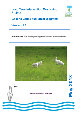 Long Term Intervention Monitoring Project Generic Cause and Effect Diagrams Version 1.0