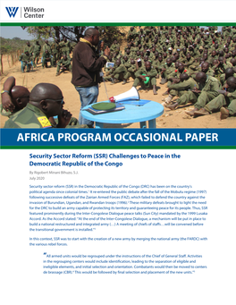 Africa Program Occasional Paper