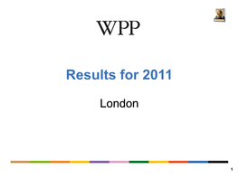 Results for 2011