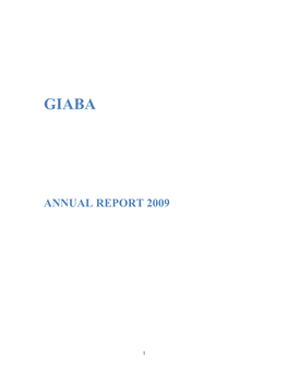 Annual Report 2009