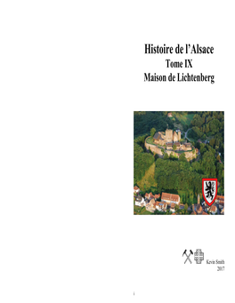 Histoire De L'alsace