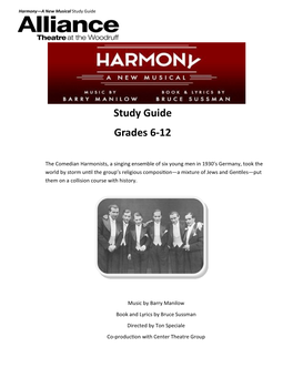 Study Guide Grades 6-12