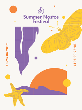 Summer Nostos Festival Activities Schedule