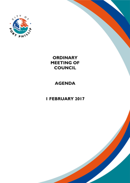 Agenda of Ordinary Meeting of Council