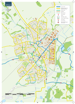 Witham in G R O a D On-Road Route Advisory On-Road Route AD RO (Traffic Volumes May Vary ES on According to the Time of Day) ST CK RI Off-Road Route