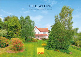 The Whins Budleigh Salterton • Devon the Whins 5 Lansdowneroad, Budleigh Salterton, Devon, Ex9 6Ah