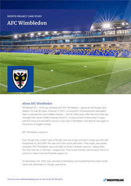 AFC Wimbledon