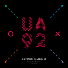 UA92 PROSPECTUS2020.Pdf