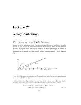 Lecture 27 Array Antennas