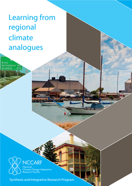 Learning from Regional Climate Analogues