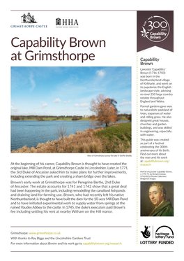 Capability Brown at Grimsthorpe