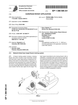 Network-Linked Laser Target Firearm Training System