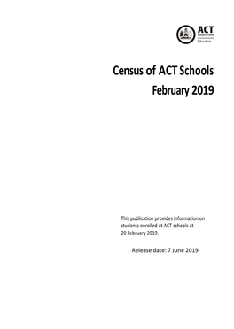 ACT School Census