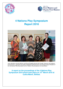 4 Nations Play Symposium Report 2016