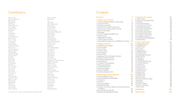 Contributors, Contents and Foreword