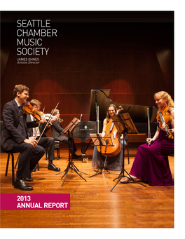 Seattle Chamber Music Society Fosters the Appreciation of Chamber Music