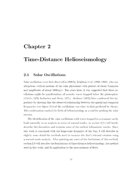 Chapter 2 Time-Distance Helioseismology