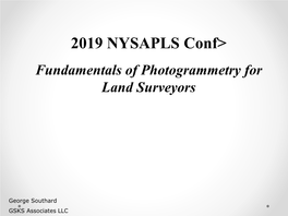 2019 NYSAPLS Conf>