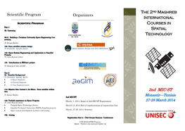 2Nd MIC-ST Organizers Scientific Program