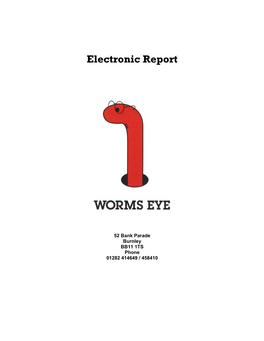 Worms Eye Report