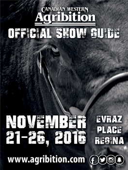 Agribition 2016! Show Information