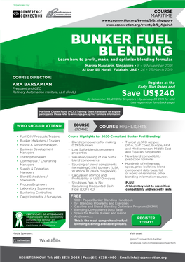 Bunker Fuel Blending