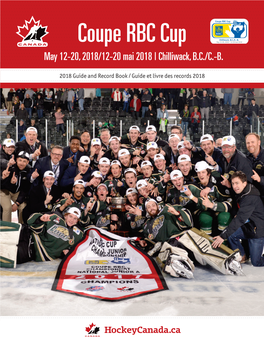 National Junior a Championship Guide and Record Book