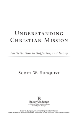 Understanding Christian Mission