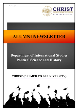 Alumni Newsletter