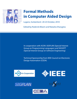 Formal Methods in Computer Aided Design