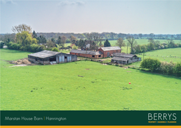 Marstan House Barn | Hannington