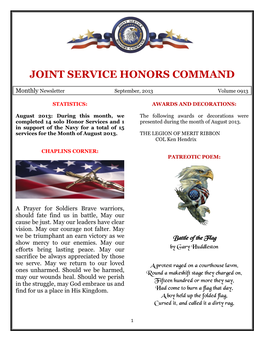 Joint Service Honors Command
