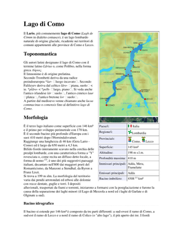 Lago Di Como