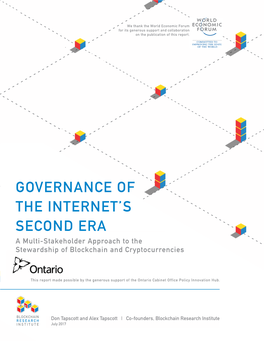 Governance of the Internet's Second