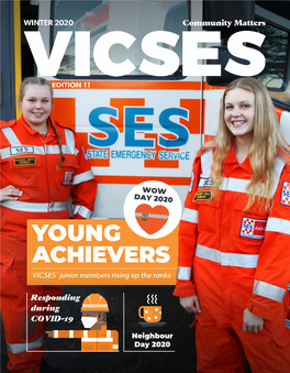 YOUNG ACHIEVERS VICSES’ Junior Members Rising up the Ranks