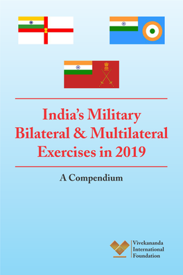 India's Military Bilateral & Multilateral Exercises in 2019